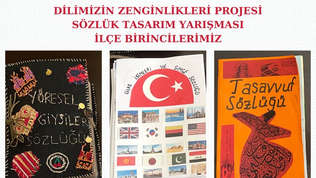 Dilimizin Zenginlikleri Projesi Sözlük Tasarım Yarışması