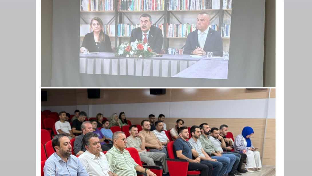 İlçe Millî Eğitim Müdürümüz, Haziran Dönemi Mesleki Çalışma Açılış Programına Katıldı