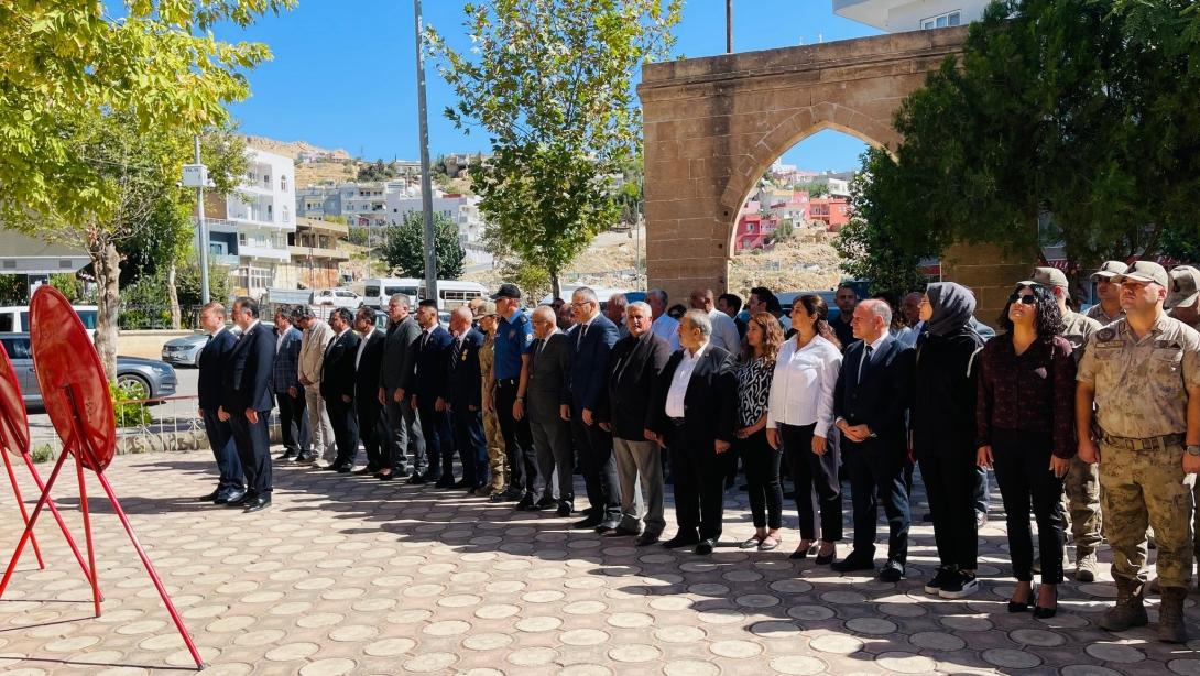 19 Eylül Gaziler Günü Çelenk Sunma ve Anma Töreni